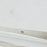 George III Sterling Silver Square Bowl Sugar Tongs Antique 1817 London