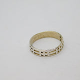 Scottish Sterling Silver Carrick Rennie Mackintosh Ring Vintage c1980 Size P 1/2