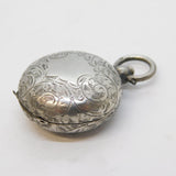 Edwardian Sterling Silver Sovereign Case Antique 1907 Birmingham
