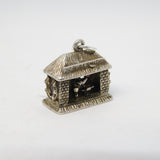 Sterling Silver Ye Old Smithy Blacksmith Charm Pendant Vintage c1970