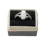 Charles Horner Boxed Sterling Silver Dress Ring Antique 1912 Chester