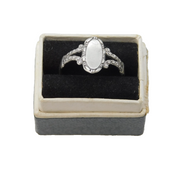 Charles Horner Boxed Sterling Silver Dress Ring Antique 1912 Chester