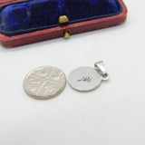 Sterling Silver Raphael's Cherub Charm Pendant Vintage c1970
