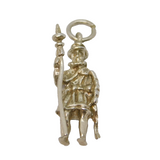 Sterling Silver Beefeater Charm Pendant Vintage c1970