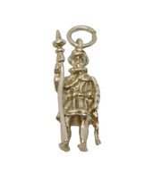 Sterling Silver Beefeater Charm Pendant Vintage c1970