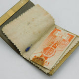 King George VI Silver Plated Sewing Needle Advertising Case Antique 1937