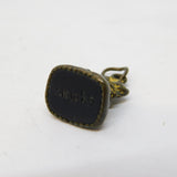 Victorian Gilt Metal Carved Intaglio 'Anne' Fob Seal Antique c1880