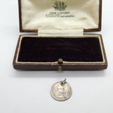 Sterling Silver Authentic Fourpence Coin William IIII Charm Pendant 1836