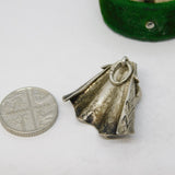 Sterling Silver Magician's Cloak Charm Pendant Vintage c1970