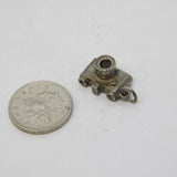 Sterling Silver Stanhope Camera 'North Sands Tenby' Charm Pendant Vintage c1970