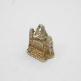 Sterling Silver St Paul's Cathedral Travel Souvenir Charm Pendant Vintage c1970s