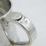 George I Britannia Silver Pint Tankard Mug Antique 1717 London