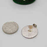 Sterling Silver St Christopher Travel Charm Pendant Vintage c1970