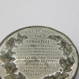 WW1 Battle of Jutland Commemorative Naval Medallion Antique 1916