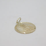 Sterling Silver St Christopher Travel Charm Pendant Vintage c1970