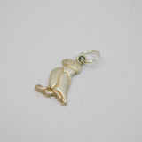 Sterling Silver Puffin Form Charm Pendant Vintage c1970s
