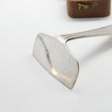 Edwardian Sterling Silver Bunny Rabbit Baby Feeder Pusher 1909 Sheffield