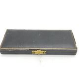 Victorian Boxed Sterling Silver Handled Sewing Set Antique 1898 Birmingham