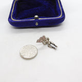Sterling Silver Articulated Spanish Matador Charm Pendant Vintage c1970