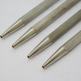 Sterling Silver Set of Engine Turned Propelling Bridge Pencils Vintage c1970s