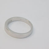 Sterling Silver Graduating Band Ring Vintage c1970 Size M 1/2