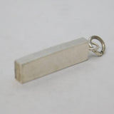 Sterling Silver Bullion Bar Ingot Pendant Vintage 1978 London