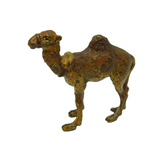 19th Century Cold Painted Vienna Bronze Camel Ornament Antique c1880s