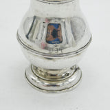 George I Sterling Silver Bun Form Sugar Caster Antique 1723 London