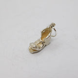 Sterling Silver Clowns Shoe Charm Pendant Vintage c1970