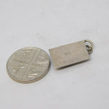 Sterling Silver Mousetrap Charm Pendant Vintage c1970
