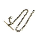 20th Century Silver Plated Albert Watch Chain Antique c1920s