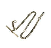 20th Century Silver Plated Albert Watch Chain Antique c1920s