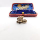 Sterling Silver Mother Hubbard Boot Charm Pendant Vintage c1970