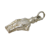 Sterling Silver Fat Controller Charm Pendant Vintage c1970
