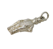 Sterling Silver Fat Controller Charm Pendant Vintage c1970