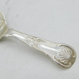 Scottish George IV Sterling Silver Tea Caddy Spoon Antique 1822 Edinburgh