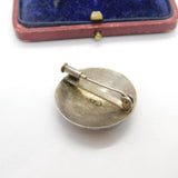 KELT Silver Breton Love Token Brooch Pin Vintage c1970 French
