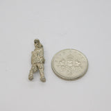Sterling Silver Beefeater Souvenir Charm Pendant Vintage c1970