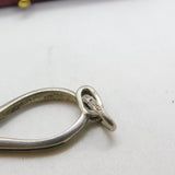 Italian Sterling Silver Pair of Pliers Drop Pendant Vintage c1980