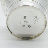 George II Sterling Silver Novelty Cream Pail Antique 1752 London, George Campar