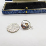 Sterling Silver Sombrero Style Hat Charm Pendant Vintage c1970