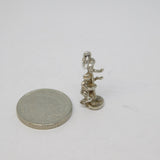 Sterling Silver Singing in the Rain Charm Pendant Vintage c1970