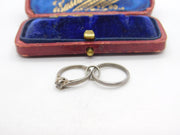 Sterling Silver Wedding & Engagement Ring Charm Pendant Vintage c1970