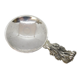 Sterling Silver Arts & Crafts Style Acanthus Pattern Caddy Spoon Vintage London