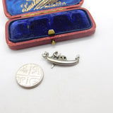 Sterling Silver Venetian Gondola Charm Pendant Vintage c1970