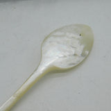 Victorian Boxed Set of Mother of Pearl Caviar Spoons Antique c1880s
