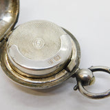 Edwardian Sterling Silver Monogram Sovereign Case Antique 1904 Birmingham