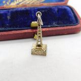 Sterling Silver Blackpool Tower Charm Pendant Vintage c1970