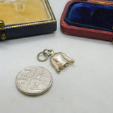 Sterling Silver Little Bolero Jacket Charm Pendant Vintage c1970