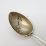 Sterling Silver Suva, Fiji Souvenir Teaspoon Antique 1912 Birmingham Art Deco